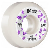 Bones Ruote 100's #3 White V5 Sidecut 55mm 100A