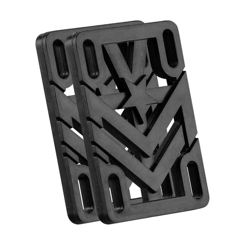 Mini Logo Rigid Riser pads 0.25" (6.3mm)