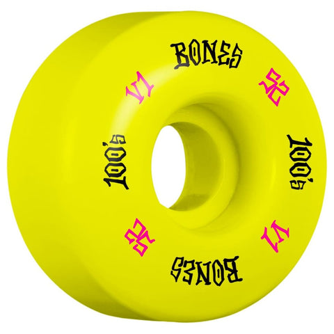 Bones Ruote 100's Yellow 52mm 100A