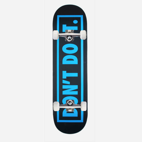 Consolidated Skate Don't Do It Blue 8.5"