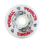 Powell Peralta Ruote Old School G-Bones 64mm 97A Bianche