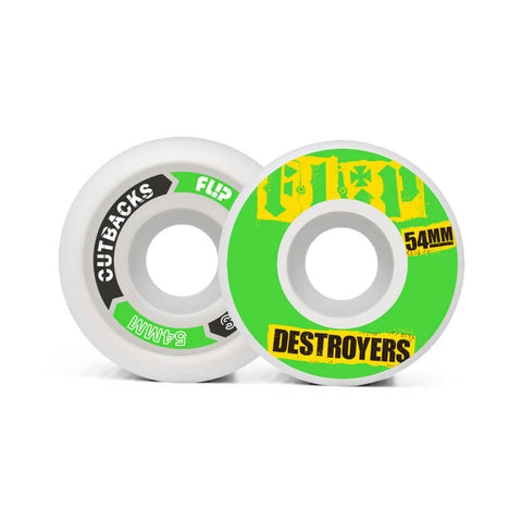 Flip Ruote Cutback Destroyers 54mm 99A Green